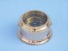 brass compass is fully assembled