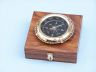 brass compass is fully assembled
