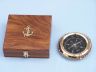 brass compass is fully assembled