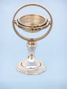 brass compass is fully assembled