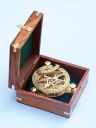 brass compass is fully assembled