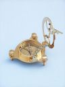 brass compass is fully assembled