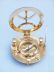 brass compass is fully assembled
