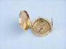 brass compass is fully assembled