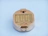 brass compass is fully assembled