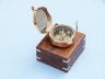 brass compass is fully assembled