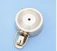 brass compass is fully assembled