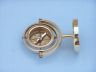 brass compass is fully assembled