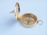 brass compass is fully assembled
