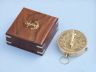 brass compass is fully assembled