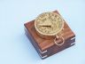brass compass is fully assembled