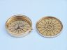 brass compass is fully assembled