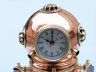 diving helmet is fully assembled