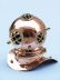 diving helmet is fully assembled