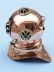 diving helmet is fully assembled