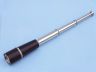 brass telescope is fully assembled
