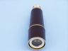 brass telescope is fully assembled