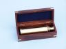 Brass telescope is fully assembled