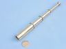 Brass telescope is fully assembled