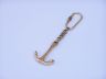 compass keychain is fully assembled