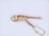 compass keychain is fully assembled