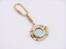 compass keychain is fully assembled