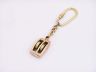 compass keychain is fully assembled
