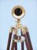 brass telescope is fully assembled