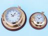 nautical clocks is fully assembled