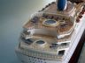 cruise ship model is fully assembled