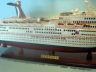 cruise ship model is fully assembled