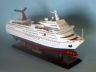 cruise ship model is fully assembled