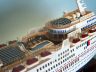 cruise ship model is fully assembled