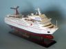 cruise ship model is fully assembled