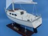 model sailboats is fully assembled