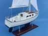 model sailboats is fully assembled