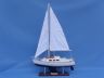 model sailboats is fully assembled