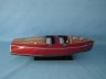 Chris Craft is fully assembled