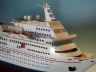 cruise ship model is fully assembled