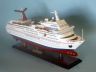 cruise ship model is fully assembled
