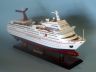 cruise ship model is fully assembled