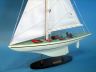 model sailboats is fully assembled