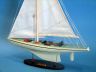 model sailboats is fully assembled