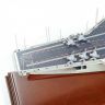 model warships is fully assembled