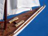model sailboats is fully assembled
