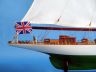 model sailboats is fully assembled