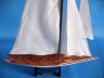 model sailboat is fully assembled