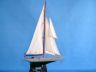 model sailboats is fully assembled