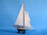 model sailboat is fully assembled