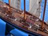 model sailboats is fully assembled